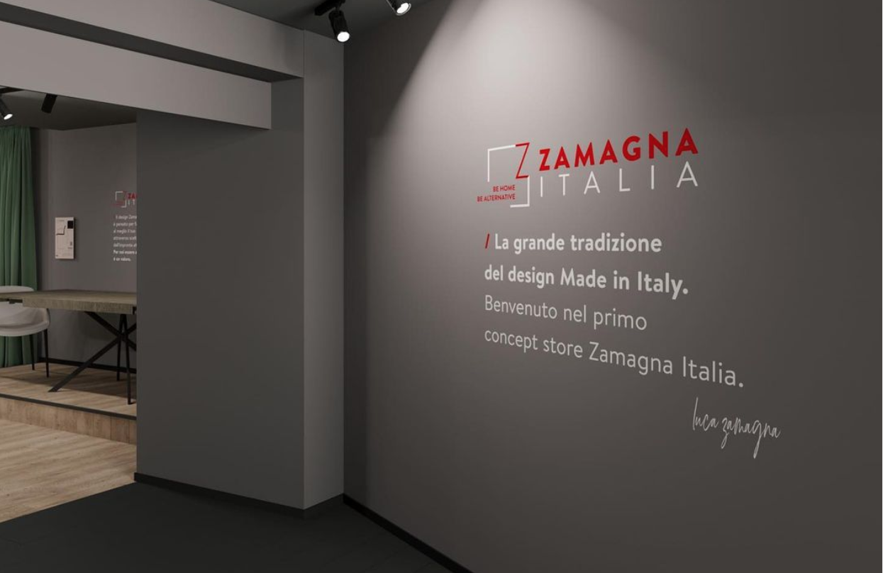 Welcome to the first Zamagna Italia concept store